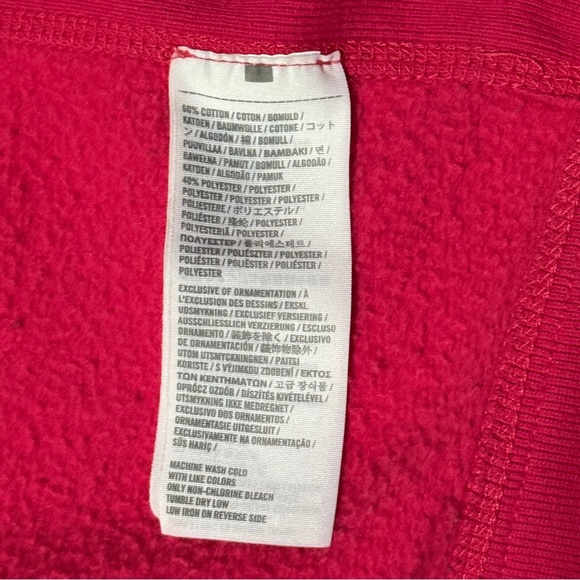 Abercrombie & Fitch Hot Pink Full Zip Hoodie Size Medium - Picture 11 of 12